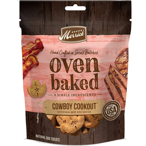 Merrick Oven Baked Cowboy Cookout Dog Treats 11Oz - Poudre Pet and Feed Supply